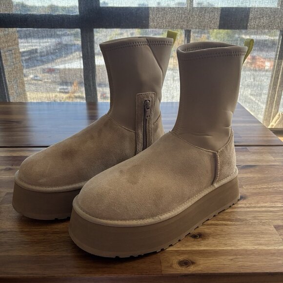 UGG Dipper Classic Platform Boots Women’s Size 10 FLAWS! AS IS. NO RETURNS - Picture 13 of 16